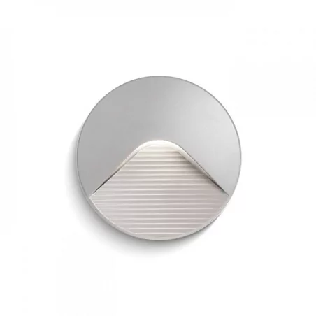 REDLUX Reno R outdoor wall light LED gray, anthracite