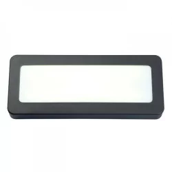 REDLUX Reno SQ DR outdoor wall light LED gray, anthracite