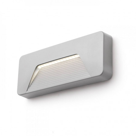 REDLUX Reno SQ INDR outdoor wall light LED gray, anthracite