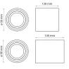 OXYLED CROSTI SASARI RO pendant lamp GU10 white, black