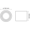 OXYLED CROSTI SASARI RO pendant lamp GU10 white, black