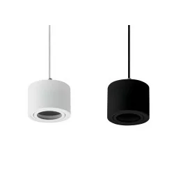 OXYLED CROSTI SASARI RO lampa wisząca ES111 biała, czarna