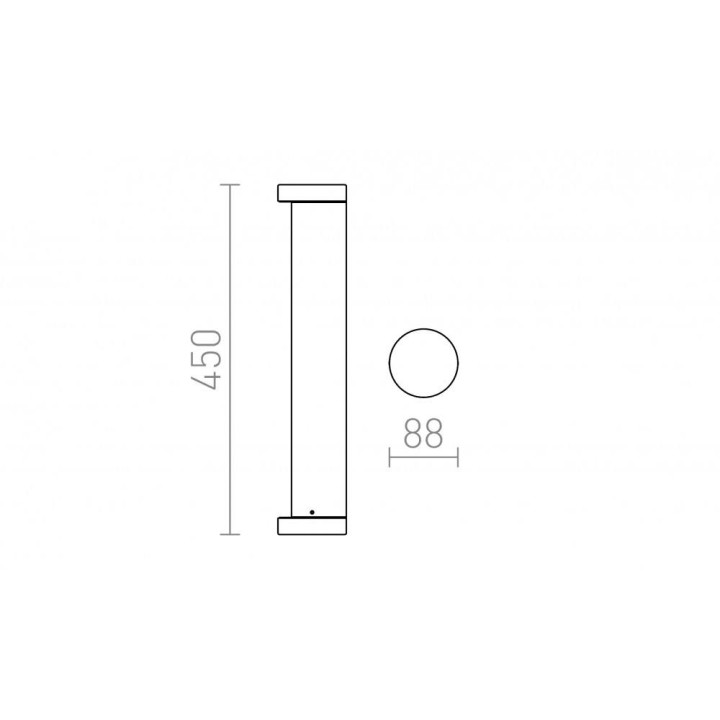 REDLUX Sonet 450 Outdoor LED floor lamp