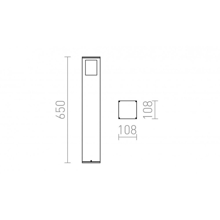 REDLUX Ponder 65 Outdoor, standing lamp