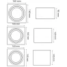 OXYLED SASARI ES111 ceiling lamp