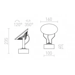 REDLUX Fox Outdoor external LED floodlight