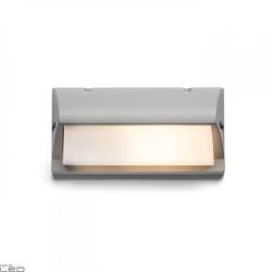 REDLUX Mora outdoor wall light anthracite, silver gray