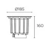 LEDS-C4 GEA COB LED Technopolymer lampa gruntowa IP67