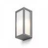 REDLUX Durant outdoor wall light anthracite, silver gray