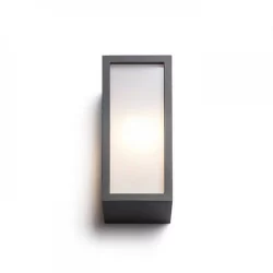 REDLUX Durant outdoor wall light anthracite, silver gray