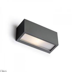 REDLUX Durant UP- DOWN Outdoor wall light anthracite, silver gray