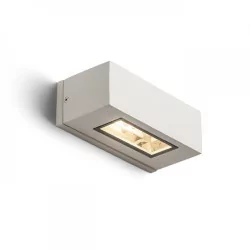 REDLUX Woop outdoor wall light white, silver gray, anthracite