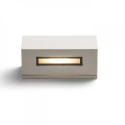 REDLUX Woop outdoor wall light white, silver gray, anthracite