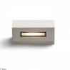 REDLUX Woop outdoor wall light white, silver gray, anthracite