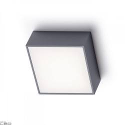 REDLUX Bono Oprawa sufitowa LED srebrno-szara, antracyt
