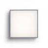 REDLUX Bono LED ceiling light silver-gray, anthracite