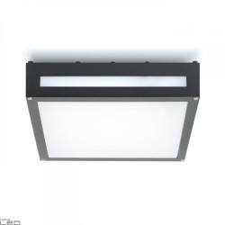 REDLUX Plaka Outdoor ceiling lamp black, silver-gray