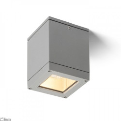 REDLUX Quadra M external ceiling luminaire anthracite, silver-gray