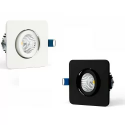 OXYLED GRIG SQUARE recessed lamp with LED 8W