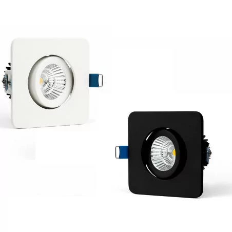 OXYLED GRIG SQUARE recessed lamp with LED 8W OXYLED GRIG SQUARE recessed lamp with LED 8W