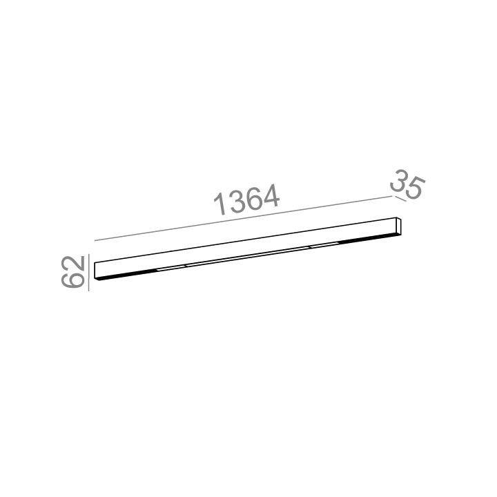 AQFORM RAFTER mix 136 LED natynkowy 46913