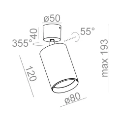 AQFORM PET next maxi LED spot 16371