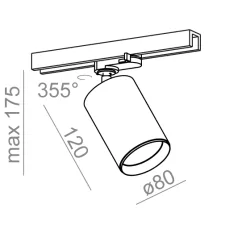 AQFORM PET next maxi LED track 3-fazowy 16370