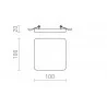 Redlux Beli SQ 10, 21 Recessed LED lamp