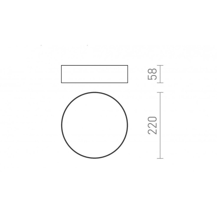 Redlux Larisa R 22 Lampa sufitowa LED