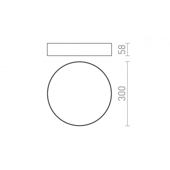 Redlux Larisa R 30 LED ceiling lamp