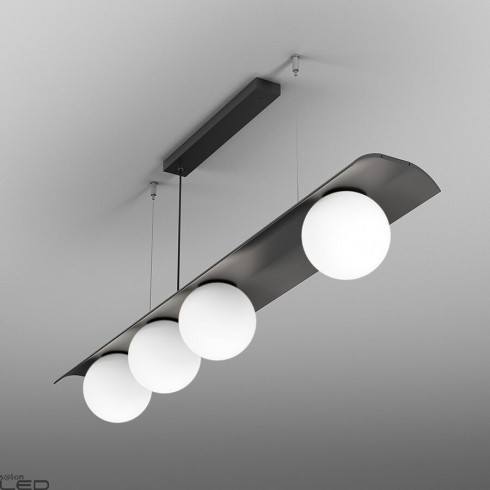 AQFORM MODERN BALL WP x4 LED asymmetry suspended 59823