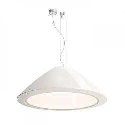 Redlux Rond 80 White LED pendant lamp, anthracite