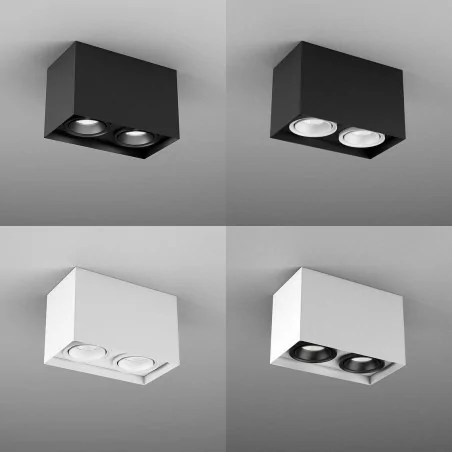 AQFORM SQUARES next 50x2 LED surface 46969 AQFORM SQUARES next 50x2 LED surface 46969
