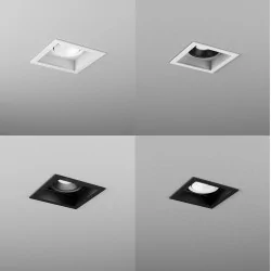 AQFORM SQUARES next 50x1 LED recessed 37979