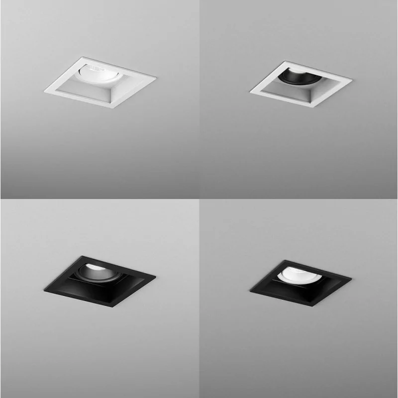 AQFORM SQUARES next 50x1 LED recessed 37979