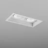 AQFORM SQUARES next 50x2 LED recessed 37980