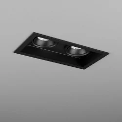 AQFORM SQUARES next 50x2 LED recessed 37980