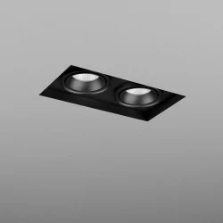 AQFORM SQUARES next 50x2 LED trimless recessed 37991