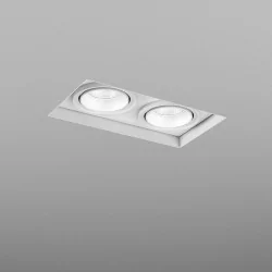 AQFORM SQUARES next 50x2 LED trimless recessed 37991