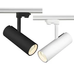 Track Light MONSA white, black LED 16W