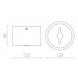 Redlux KELLY Dimm Lampa sufitowa LED