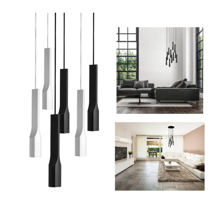 BPM SUBLIM 20206 lampa wisząca LED 9W 27cm, 40cm, 100cm