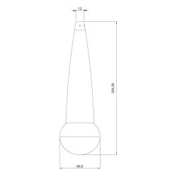 BPM GALANTA 20221 pendant lamp LED G9 5W