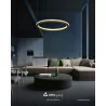 BPM ALBERTA DUE 10250 pendant LED lamp 35cm-125cm