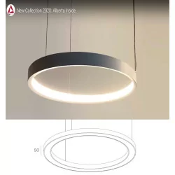 BPM ALBERTA inside 10243PN lampa wisząca LED 35cm-125cm