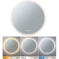 Paulmann Home SPA MIRRA round bathroom mirror LED