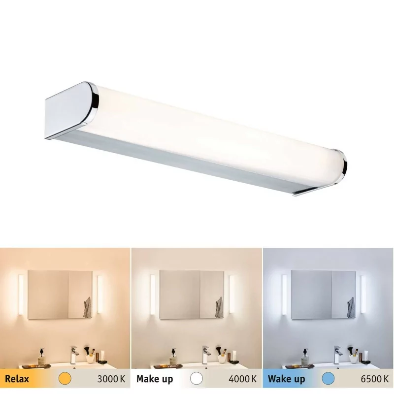 PAULMANN HomeSpa LED ARNEB kinkiet IP44 chrom 6,5W 2700K-6500K