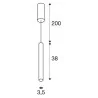 SLV HELIA ambient 35 PD phase 1003436 wisząca LED 9W