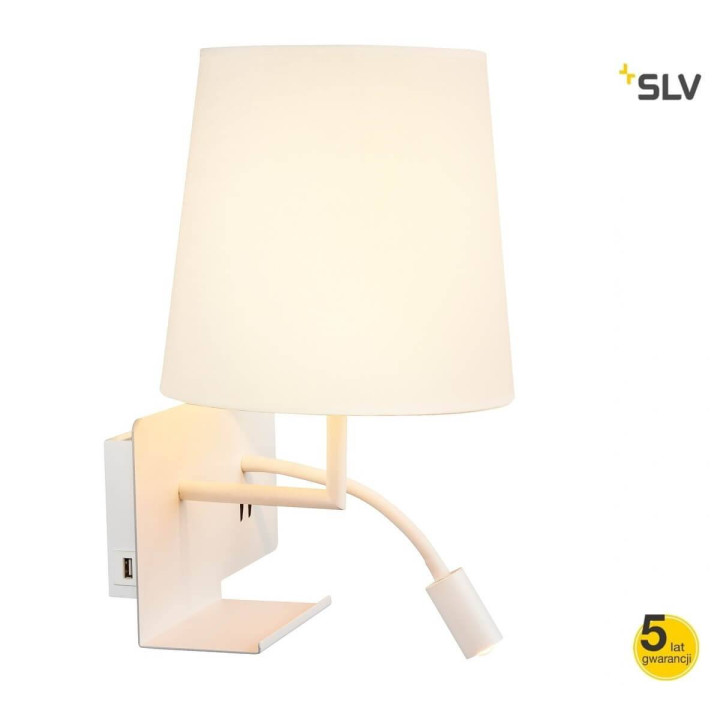 SLV SOMNILA FLEX 1003459/60 wall LED light with USB