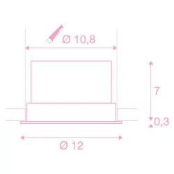 SLV OCULUS MOVE 100466 recessed LED 2000K-3000K